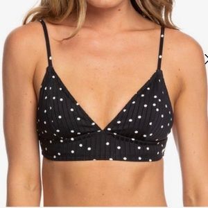 New Roxy Water Heart Bralette Bikini top size M